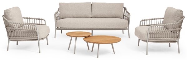 Bizzotto Set dvou zahradních stolků Talaia II. 50/70 cm