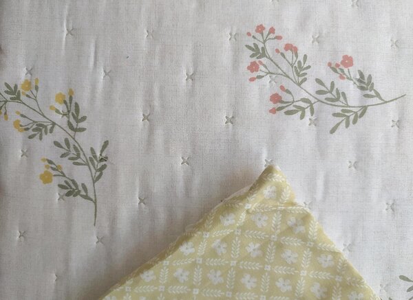 Textil Antilo Přehoz na postel Nely Coral, oboustranný, se 2 povlaky na polštáře Rozměr: 270x270 cm