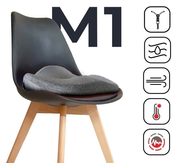 Podsedák na židli MOSH ERGO2 B1M masážní, šedý