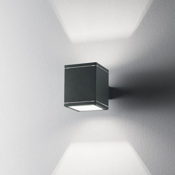 Venkovní nástěnné svítidlo Ideal lux Snif AP1 121963 1x40W G9 - antracitová
