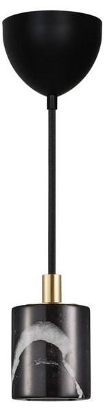 Nordlux Černé mramorové závěsné světlo Siv 6,5 cm