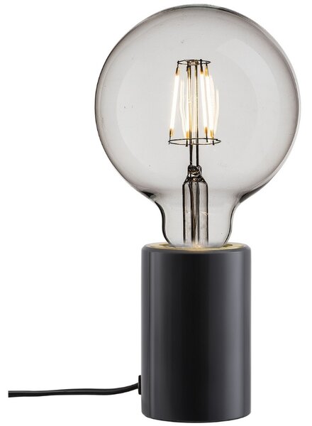 Nordlux Černá mramorová stolní lampa Siv
