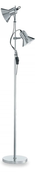 Stojací lampa Ideal lux Polly PT2 061122 2x60W E27 - chrom