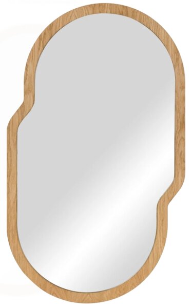Noo.ma Dubové nástěnné zrcadlo Tafla 87 x 51 cm