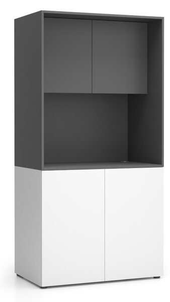 Kuchyňka NIKA bez vybavení 1000 x 600 x 2000 mm, grafitová