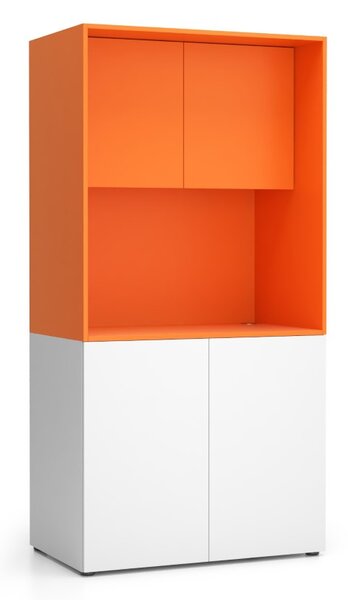 Kuchyňka NIKA bez vybavení 1000 x 600 x 2000 mm, oranžová