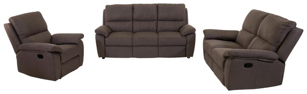 KŘESLO, dřevo, textil, hnědá Cantus - Křesla klasická