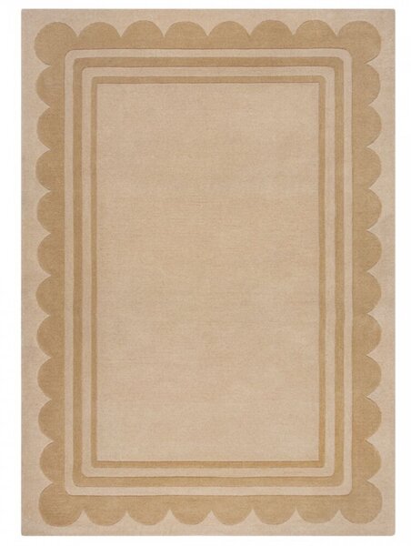 Hans Home | Ručně všívaný kusový koberec Lois Scallop Natural - 80x230