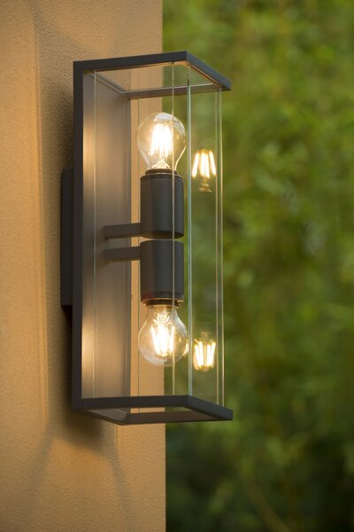 Venkovní nástěnné svítidlo lampa Lucide Claire 27883/02/30 2x15W E27 - sympatická serie