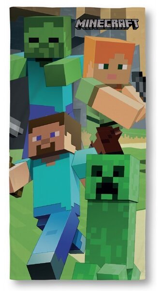 Dětská osuška Minecraft 70 x 140 cm