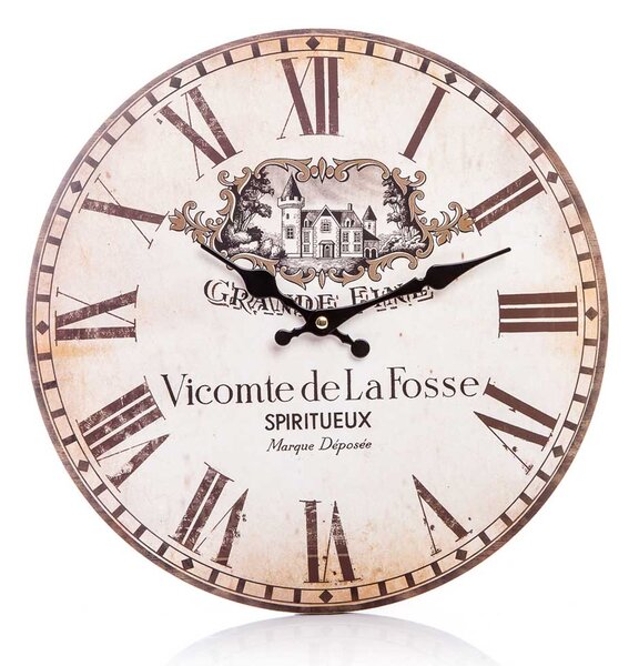 Decorium Nástěnné hodiny Grande Fine, 34 cm