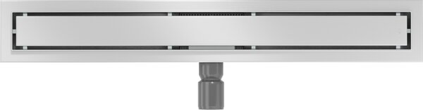 Mexen Flat nerezový sprchový žlab 50 cm vzor M13, 2v1, 1010050-15