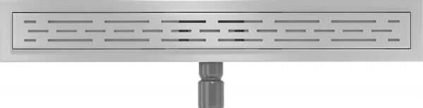 Mexen Flat nerezový sprchový žlab 50 cm vzor M01, 1020050-15