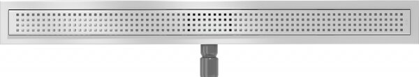Mexen Flat nerezový sprchový žlab 80 cm vzor M08, 1025080-15
