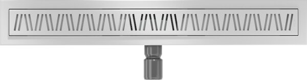 Mexen Flat nerezový sprchový žlab 50 cm vzor M22, 1029050-15