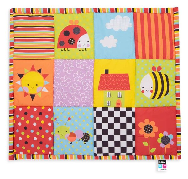 PLAYTO Hrací deka textilní PlayTo Polyester, 110x125 cm
