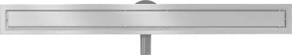 Mexen Flat nerezový sprchový žlab, 360°otočný sifon, 80 cm vzor M13, 2v1, 1010050-40