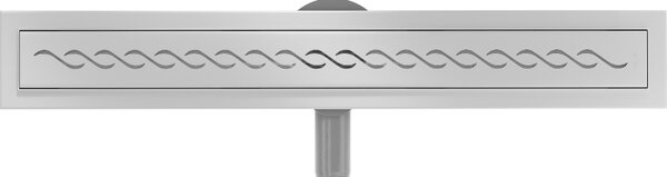 Mexen Flat 360° M18 rotační lineární odtok 50 cm chrom - 1023050-40