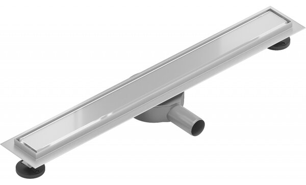 Mexen Flat 360°MGW rotační lineární odtok 50 cm bílé sklo - 1027050-40