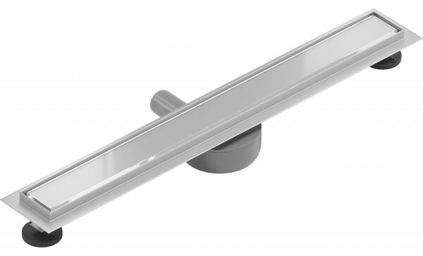 Mexen Flat 360°MGW rotační lineární odtok 50 cm bílé sklo - 1027050-40