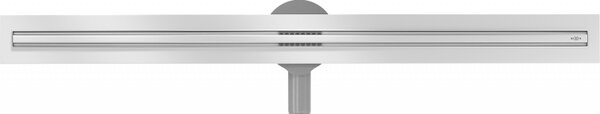 Mexen Flat nerezový sprchový žlab s rotačním 360° sifonem 80 cm, vzor SLIM, 1041080