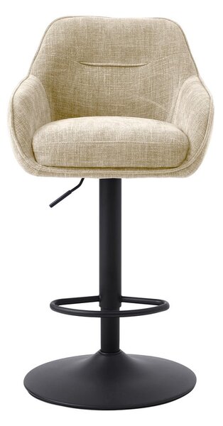 Krémové barové židle v sadě 2 ks (výška sedáku 69 cm) Avola – Unique Furniture