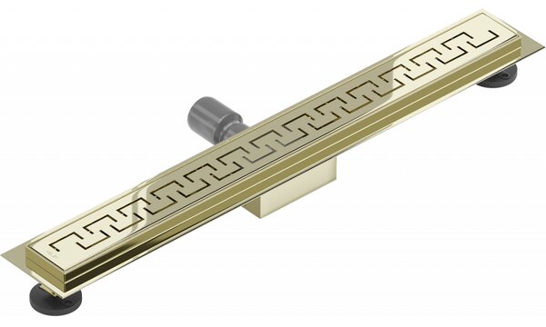 Mexen Flat M15 nerezový sprchový žlab 50 cm, zlatá, 1524050-15