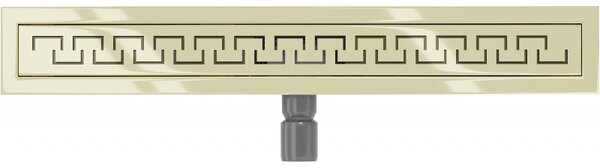 Mexen Flat M15 nerezový sprchový žlab 50 cm, zlatá, 1524050-15