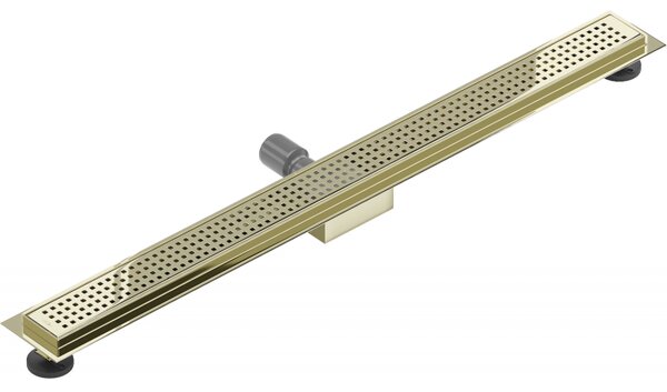 Mexen Flat M08 nerezový sprchový žlab 80 cm, zlatá, 1525080-15