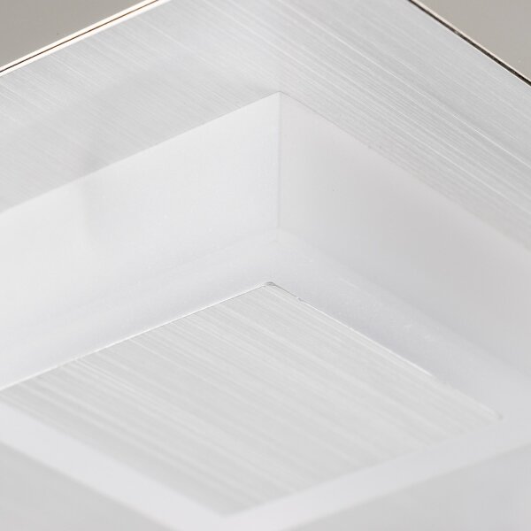 LED Stropní svítidlo 4xLED/5W/230V 3000K 28x28 cm matný chrom