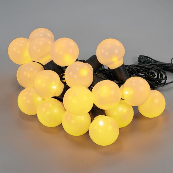 Zahradní párty osvětlení, 20 LED, teple bílá