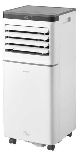 Sencor - Chytrá mobilní klimatizace 3v1 815W/230V 8000 BTU Wi-Fi bílá + DO