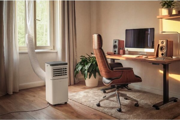 Sencor - Chytrá mobilní klimatizace 3v1 760W/230V 7000 BTU Wi-Fi bílá + DO