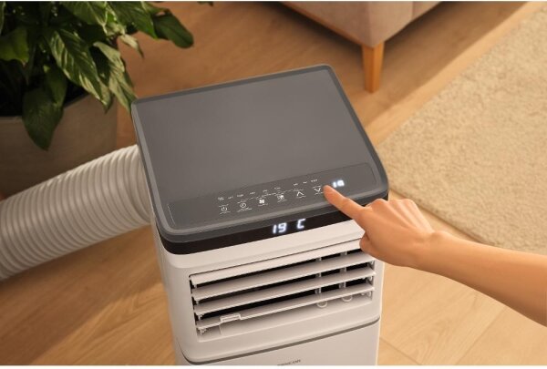 Sencor - Chytrá mobilní klimatizace 3v1 815W/230V 8000 BTU Wi-Fi bílá + DO