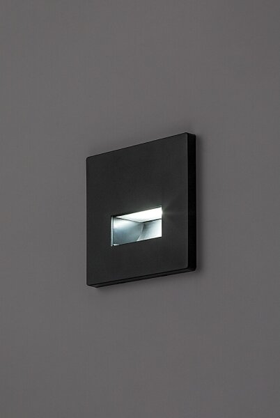 Rabalux 77195 - LED Schodišťové svítidlo LUNCA LED/1W/230V 3000/4500/6500K černá