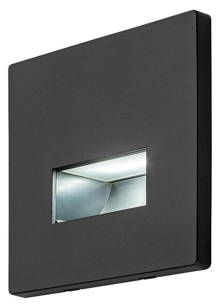 Rabalux 77195 - LED Schodišťové svítidlo LUNCA LED/1W/230V 3000/4500/6500K černá