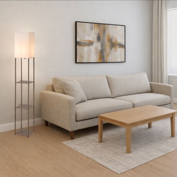 Rabalux 74192 - Stojací lampa BRONN 1xE27/40W/230V béžová