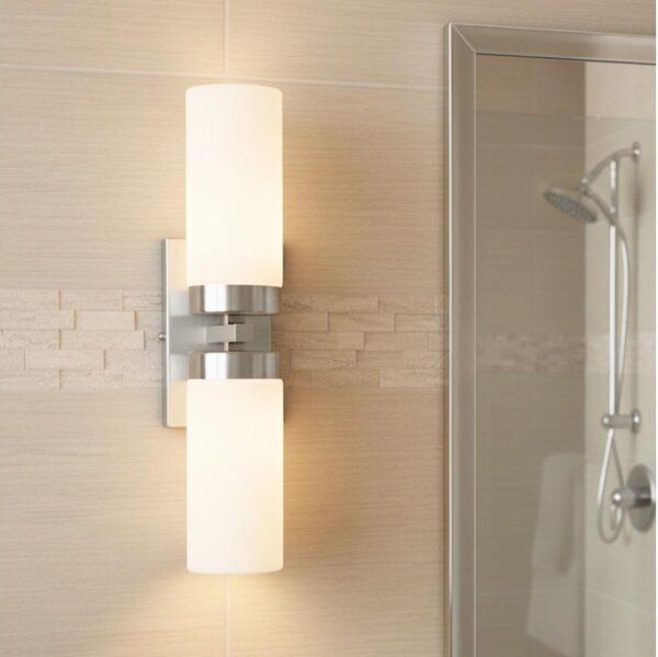 Brilagi - Koupelnové nástěnné svítidlo RAY 2xE14/40W/230V IP44