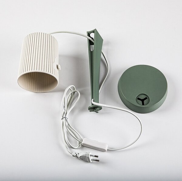 Rabalux 74087 - Stolní lampa SOLVET 1xE14/11W/230V zelená