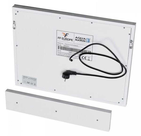 LED zrcadlo do koupelny Hollywood 58 × 43 cm