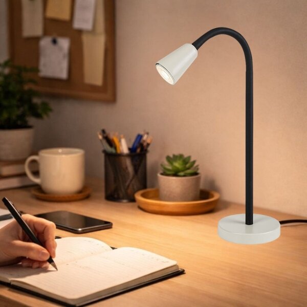 Rabalux 74093 - Stolní lampa ALDO 1xGU10/7W/230V krémová