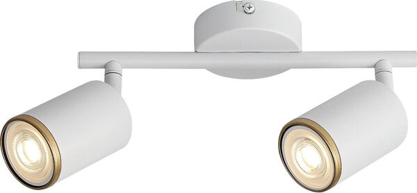 Rabalux 73105 - Bodové svítidlo NOLIE 2xGU10/15W/230V bílá