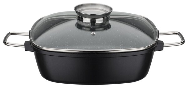 GSW Čtvercový pekáč Gourmet Granit 28 x 28 x 8,5 cm (100250179)