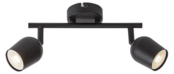 Rabalux 73102 - Bodové svítidlo LIANET 2xGU10/15W/230V černá