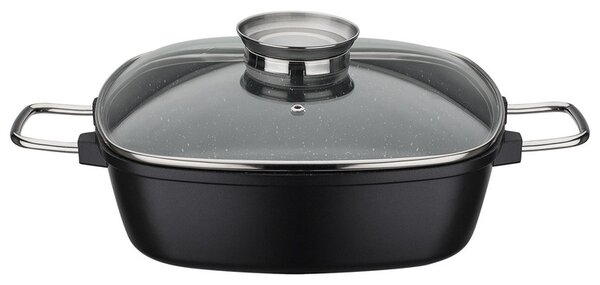 GSW Čtvercový pekáč Gourmet Granit 28 x 28 x 8,5 cm (100250179)