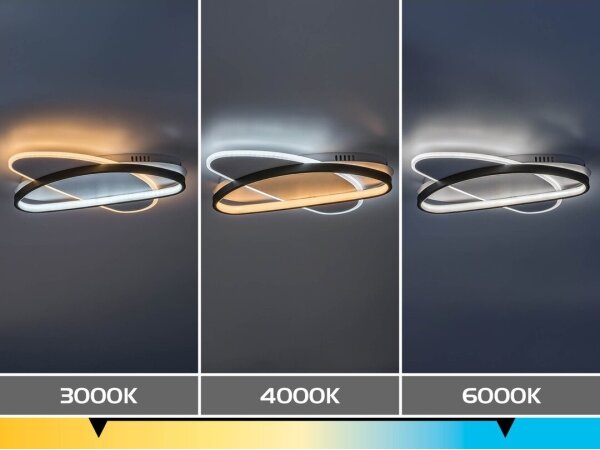 Rabalux 71469 - LED Stm stropní sv BRANTIEL 57W/230V 3000-6000K 45x30,5 cm+DO