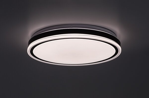 Rabalux 71412 - LED Stm stropní sv CORLET 20W/230V 3000-6500K pr.38,5cm černá+DO