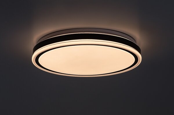 Rabalux 71412 - LED Stm stropní sv CORLET 20W/230V 3000-6500K pr.38,5cm černá+DO
