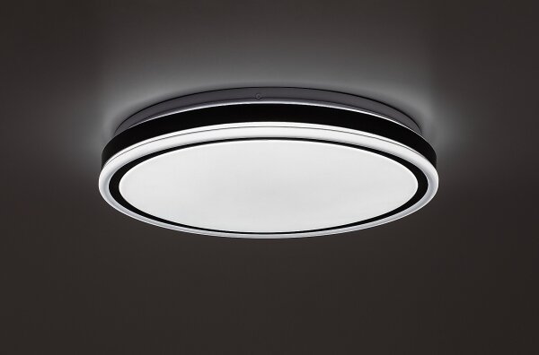 Rabalux 71412 - LED Stm stropní sv CORLET 20W/230V 3000-6500K pr.38,5cm černá+DO