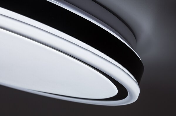 Rabalux 71412 - LED Stm stropní sv CORLET 20W/230V 3000-6500K pr.38,5cm černá+DO
